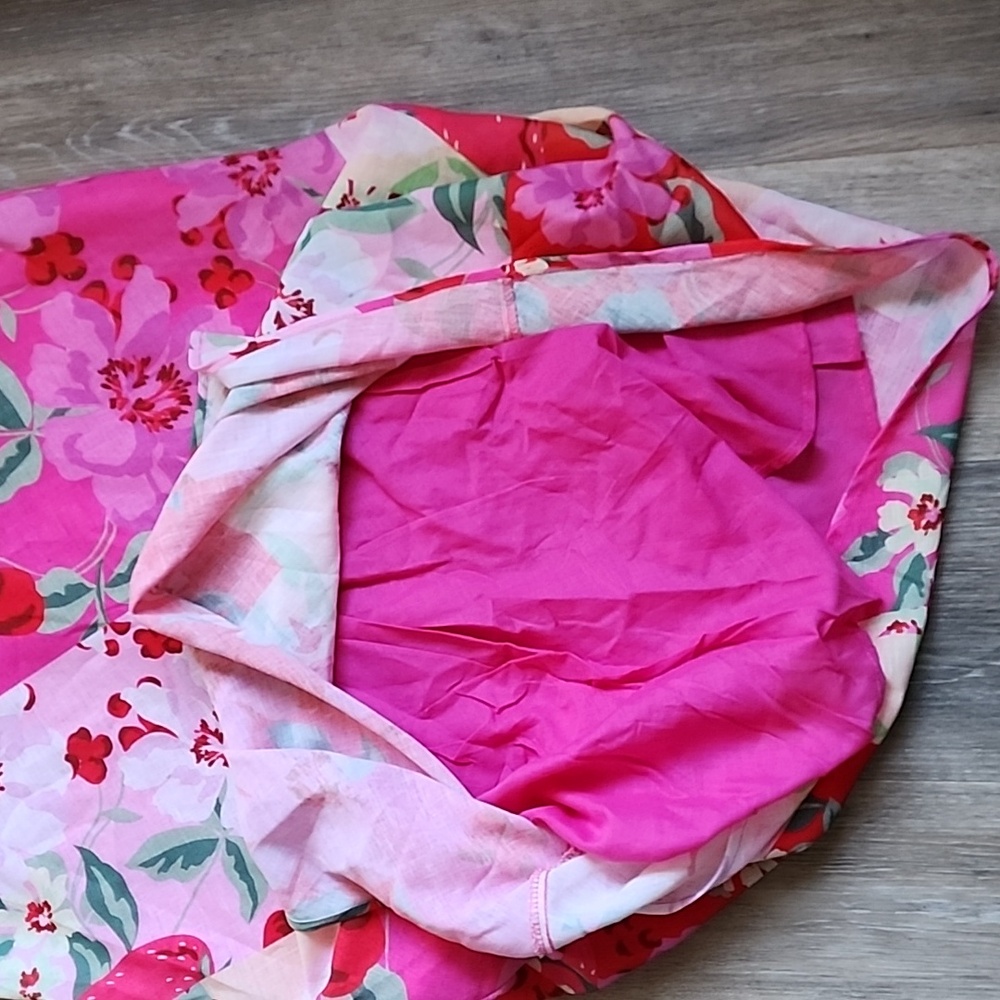 Floral Pink Maxi Dress - Picture 11 of 15